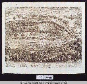 Delineation des Hartten Treffens so zwischen den Key. Gen. Graff Götzen Duc de Sauelli und Hertzog Bernhart von Saxen Weinmar, bey Wittenweyr vorgangen. Anno 1638