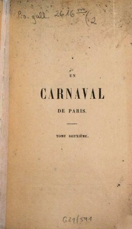 Un carnaval de Paris. 2