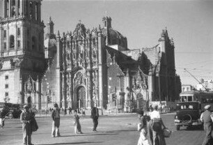 Die Kathedrale von Mexiko-Stadt (Lateinamerika-Aufenthalte 1934/1942 – 5. Mexiko 1937)