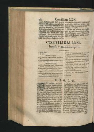 Consilium LXXI - Consilium LXXX.