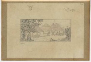 Förstergehöft Monatskonkurrenz Oktober 1908: Perspektivische Ansicht