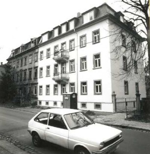 Dresden-Pieschen, Osterbergstraße 21 und 23. Wohnhäuser (um 1870)