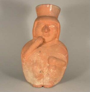 Sitzende anthropomorphe Figur