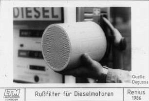 Rußfilter für Dieselmotoren