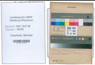 Entnazifizierung Michael Czierlinski , geb. 31.08.1906 (Kaufm.Angestellter)