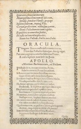 Oracula.