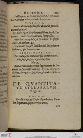 De Quantitate syllabarum Regulae