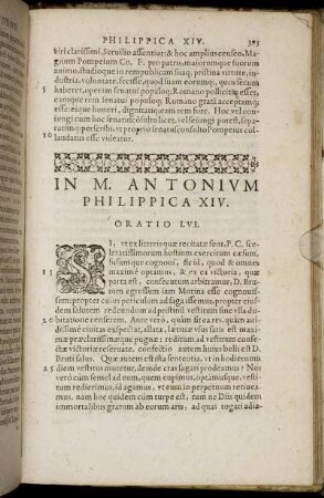 In M. Antonium Philippica XIV. Oratio LVI.
