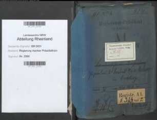 von Reumont, Dr. Alfred, geb. 15.03.1863, Landrat zu Erkelenz.