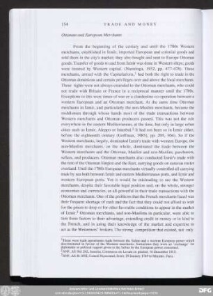 Ottoman and European Merchants
