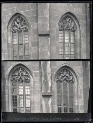Stadtkirche; Fenster von aussen