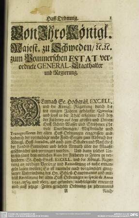 Haff-Ordnung