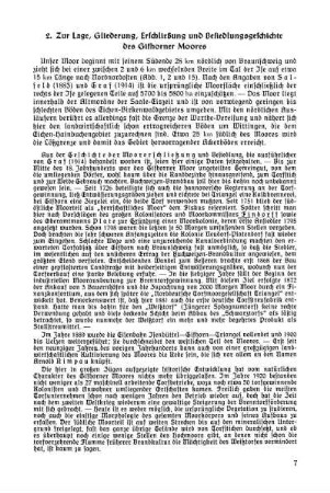 2. Zur Lage, Gliederung, Erschließung und Besiedlungsgeschichte des Gifhorner Moores