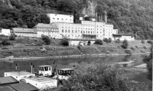 Reinhardtsdorf-Schöna-Schöna. Schiebemühle bei Schöna