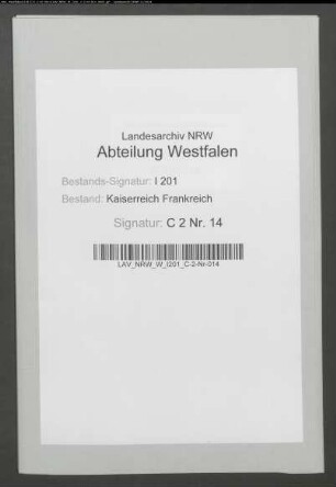 Spezialetat der Einkünfte der Kapitelsmitglieder zu St. Martini in Minden.