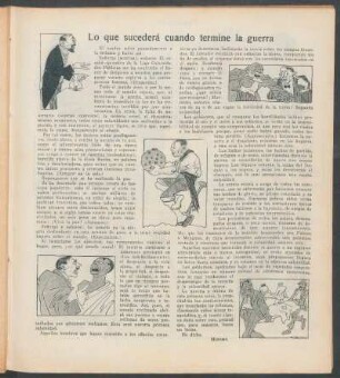 Lo que sucederá cuando termine la guerra