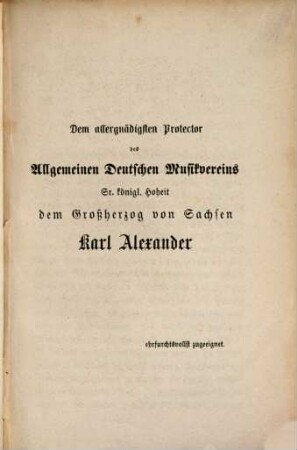 Almanach des Allgemeinen Deutschen Musikvereins. 1. 1868