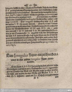 Eine Irregular Figur einzuschneiden/unnd in eine andere Irregular Figur zuverwandeln.
