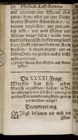 Die XXXXI. Frage. - Die XLV. Frage.