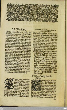 Ad Titulum