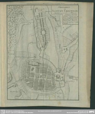Tab. III. Grundriss von Neustadt Eberswalde