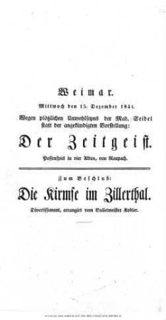 Der Zeitgeist