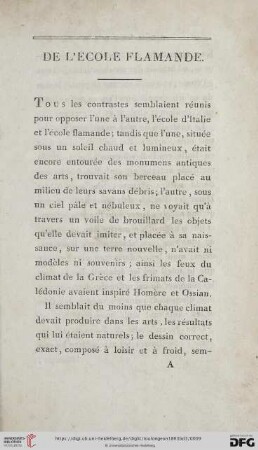 De l'école flamande