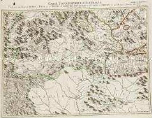 Grand Atlas . Bl. 78 (Tirol, Kärnten, Brixen): Contenant une Partie du Comte de Tirol et du Duche de Carinthie Superieure et l'Eveche de Brixen