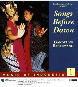 Music of Indonesia 1. Songs Before Dawn: Gandrung Banyuwangi