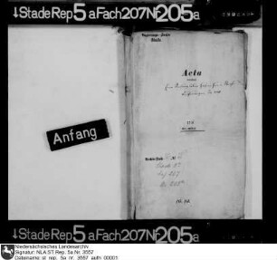 Rechnung über Hafer-, Heu- und Stroh-Lieferungen von 1711