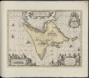 Tabula Magellanica Qua Tierrae Del Fuego, Cum celeberrimis fretis a F. Magellano et I. Le Maire detectis : Novißima et accuratißima descriptio exhibetur ; Nobilißimo Amplißimoque Viro, D. Gualthero de Raet, I. V. D. Curiae Hollandiae, Zeelandiae, Westfrisiaeque Senatori eminentißimo ; C. Priv.