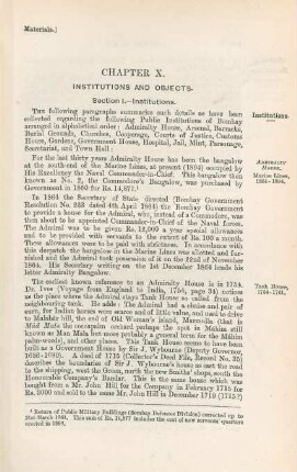 Chapter X. Institutions and objects