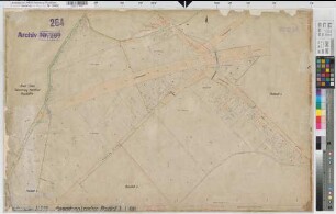 Niederaden (Lünen), Lanstrop (Dortmund), Umlegung Niederaden, Urkarte II Lanstrop Planblatt 3