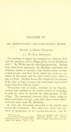 Chapter IV. The administrative and land-revenue system