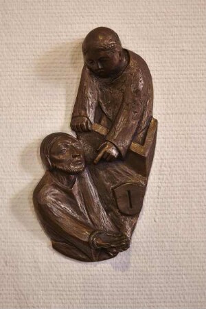 Kreuzweg mit fünfzehn Stationen — Jesus wird zum Tode verurteilt