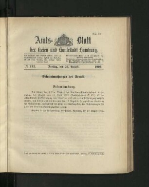 No. 133. 29. August. 1902.