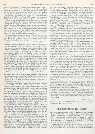 444-447 [Rezension] Gerlach-Praetorius, Angelika, Die Kirche vor der Eidesfrage