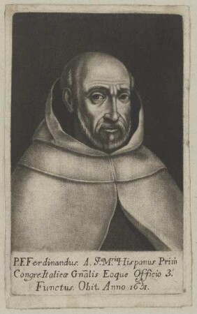 Bildnis des Frater Ferdinandus