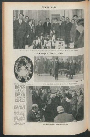 Homenaje a Emilio Mitre