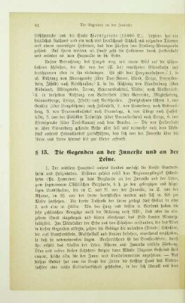 13. Die Gegenden an der Innerste und an der Leine