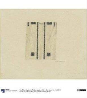 Koptische Tunika, Ägypten, 300 n. Chr.