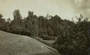 Schloß Grafenstein (Grabštejn) : Blick zum Schloß Grafenstein (Hrad Grabštejn, Tschechien) bei Grottau