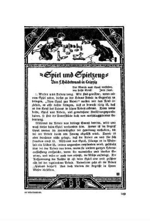 Spiel und Spielzeug