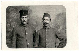 Postkarten aus dem Kriegsgefangenenlager Puchheim: o.Nr.: mehrere Porträtaufnahmen