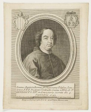 Bildnis des Ioannes Baptista Barnus