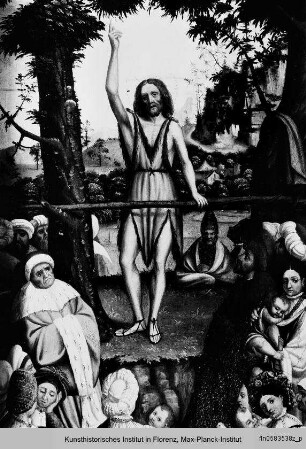 Szenen aus dem Leben Johannes' des Täufers : Die Predigt Johannes' des Täufers