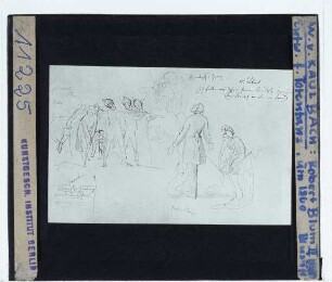 Kaulbach, Entwurf für "Totentanz"