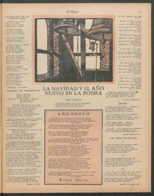 La Navidad y el Año Nuevo en la poesía