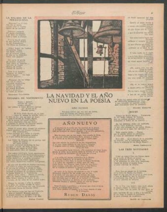 La Navidad y el Año Nuevo en la poesía