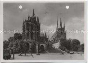 Erfurt, Propsteikirche Beatae Mariae Virginis (Marienkirche oder Dom) und Kirche St. Severi